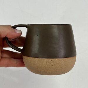 Xícara gota 300ml | marrom escuro